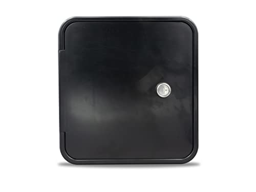 ThetfordBB Molders RV Replacement Parts and Accessories RV Camper Recreational Multi-Purpose/Fuel Gas Hatch Without Back Black PN 94308