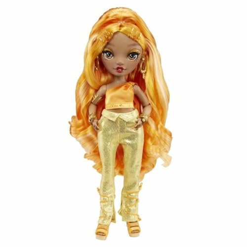 Rainbow High Fashion Doll- Meena Fleur Saffron Gold
