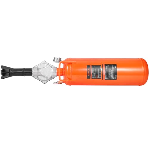 VEVOR Tire Bead Seater, 2.1 Gal/8 L Air Tire Bead Blaster, 120 PSI Handheld Bead Bazooka, Portable Tire Inflator Tool, 85-116 PSI Operating Pressure for Tractor Truck ATV Car and Automobile Repair