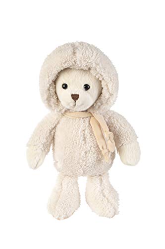 dilly dudu 11inches Teddy Bear with Hoodie Stuffed Animal Plush,Plush Toy,Gifts for KidsCream