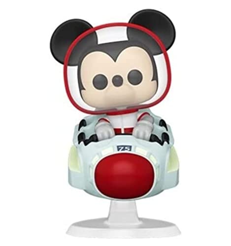 Funko POP Ride Super Deluxe Disney: Walt Disney World 50th - Mickey at The Space Mountain Attraction, Multicolor, Standard, 45343