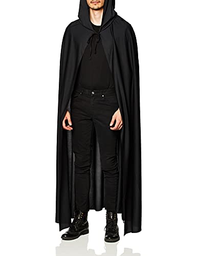 Rubie's Costume Full Length Hooded Cape Role Play Costume, Black, One Size
