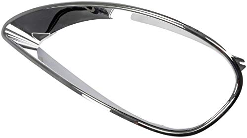 Dorman 242-6002 Driver Side Headlight Bezel Compatible with Select Freightliner Models, Chrome