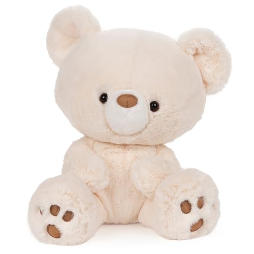 GUND Kai Teddy Bear, Premium Plush Toy Stuffed Animal for Ages 1 Up, Vanilla/Cream, 12"