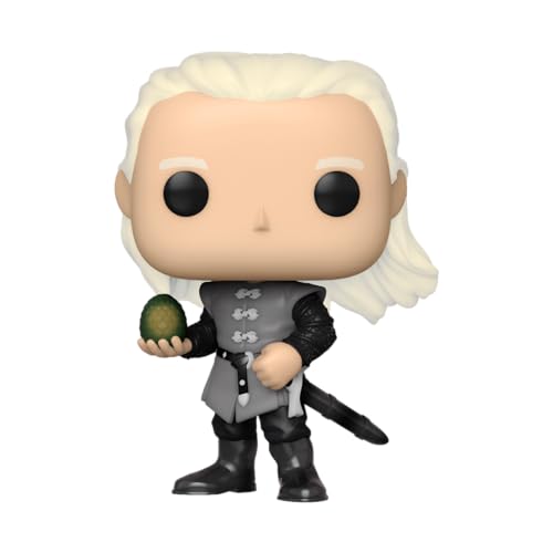 Funko POP Daemon Targaryen with Dragon Egg Exclusive 09 Slip and Box Include Multicolored 3.75 inches