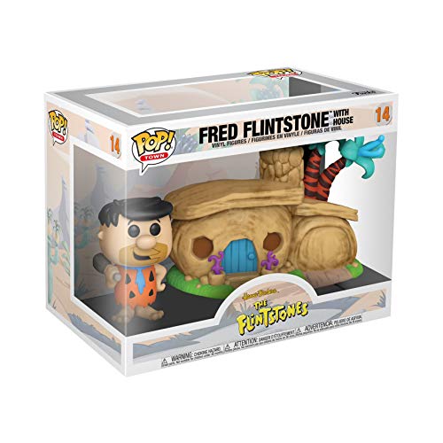 Funko Pop! Town: Flintstones - Flintstone's Home, Multicolor, Model:47681