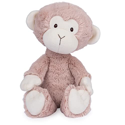 GUND Baby Lil Luvs Collection, Micah Monkey Premium Plush Stuffed Animal for Babies, Brown/Cream, 12