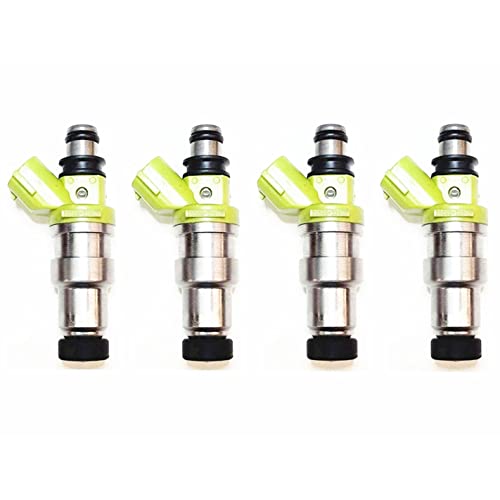 4pcs Replacement For CRESSIDA MX83 7MGE TOYOTA SOARER LEXUS 1UZ-FE V8 Fuel Injectors 23250-70080 23209-70080