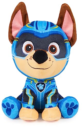 PAW PATROL GUND Mighty Movie Chase, 17 cm, Original Plush Toy for The 2023 Film Film, Ideal for Recreating Cinema Adventures and as a Favourite Cuddly Toy, Toy for Children from 1 Year