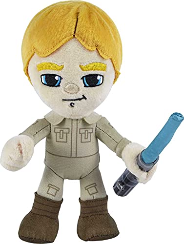 Mattel Star Wars Plush Characters, 7.5-in Soft, Collectible Gift for Movie Fans and Kids Age 3 Years and Older