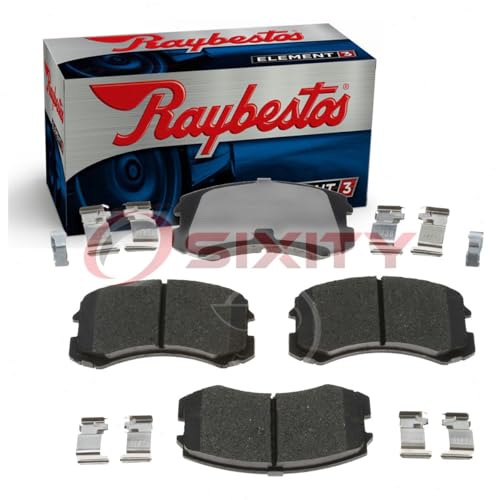 Raybestos Premium Raybestos Element3 EHT Replacement Front Brake Pad Set for Select 2002-2007 Mitsubishi Lancer