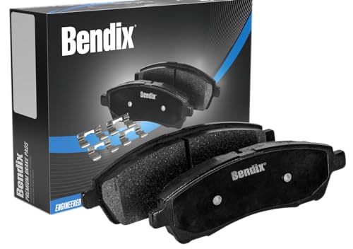 Bendix Premium SBC1327 Ceramic Front Brake Pads for Select Models Chrysler Town Country, Dodge Grand Caravan, Journey, Nitro, Jeep Liberty, Wrangler, Wrangler JK, Ram C/V, Volkswagen Routan, Routan