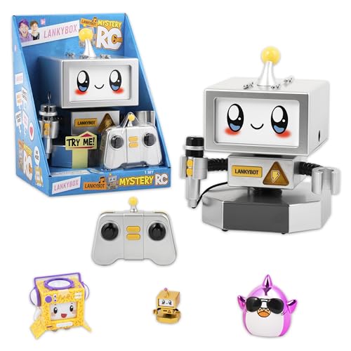 LankyBox LankyBot Mystery RC Mystery RC with Surprise Toys to Discover Inside, Officially Licensed Merch