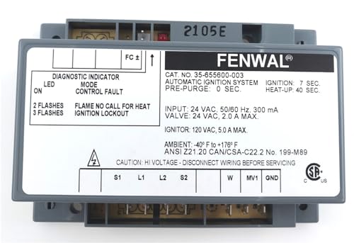 35-655600-003 Ignition Module Exact Fit Replacement for Fenwal 35-655600-003 Sharptek Supply OEM