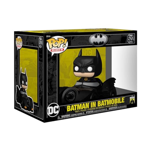 Funko Pop! Rides DLX: Batman's 85th Anniversary - Batman in Batmobile