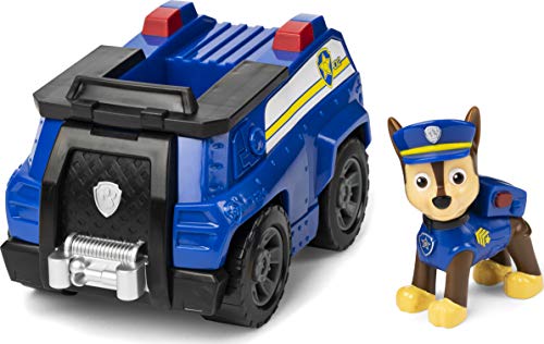 Paw Patrol, Chases Patrol Cruiser Vehicle with Collectible Figure, for Kids Aged 3 and Up