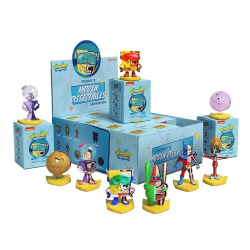 Mighty Jaxx Freenys Hidden Dissectibles : Spongebob Squarepants Series 04 Super Edition - Art Collectibles Single Box Multicolor 4" Vinyl Art Toy Blindbox