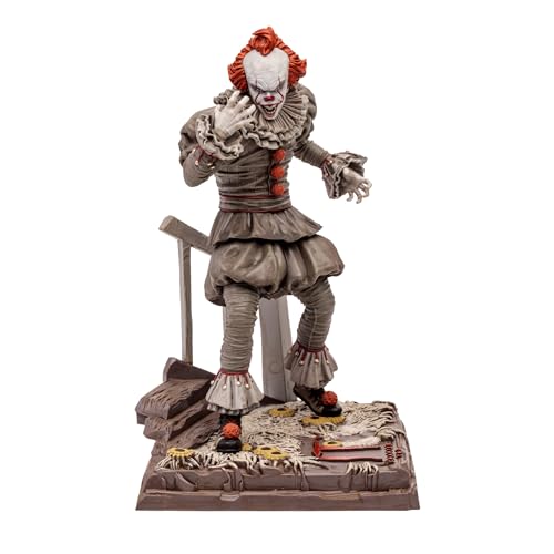 McFarlane Toys - WB 100: Pennywise It Chapter Two Movie Maniacs 6in Posed Figure