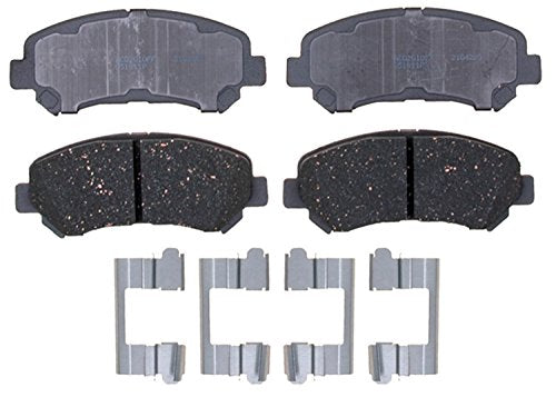 ACDelco Silver 14D1338CH Ceramic Front Disc Brake Pad Set with Hardware