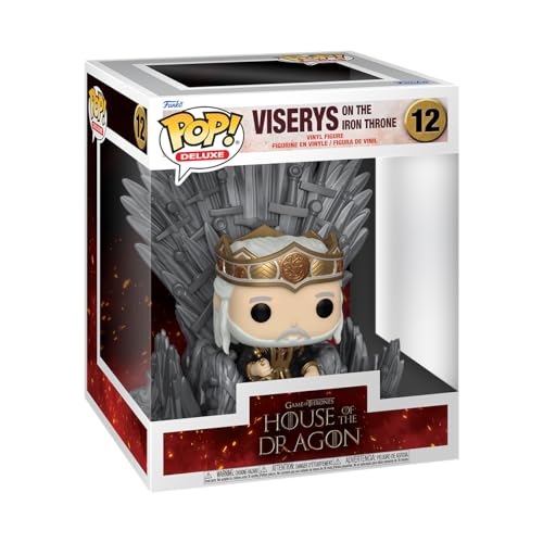 Funko Pop! Deluxe: House of The Dragon - Viserys on The Iron Throne