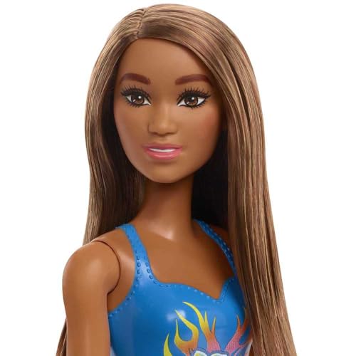 Barbie - Beach Doll - Blue Bathing Suit HDC51