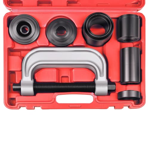 8MILELAKE 10pcs Ball Joint Press Removal/Installation Tool with 4 Wheel Drive Adapters