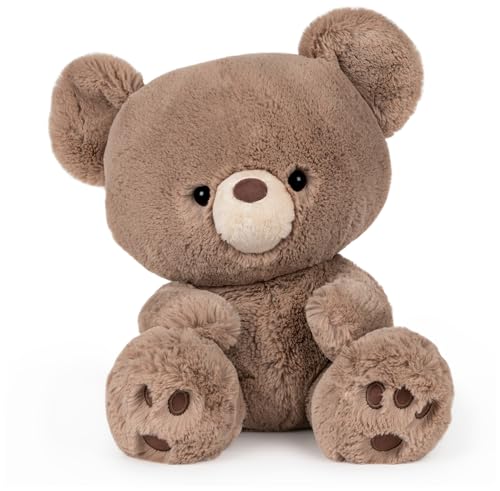 GUND Kai Teddy Bear, Premium Plush Toy Stuffed Animal for Ages 1 Up, Taupe/Light Brown, 12"