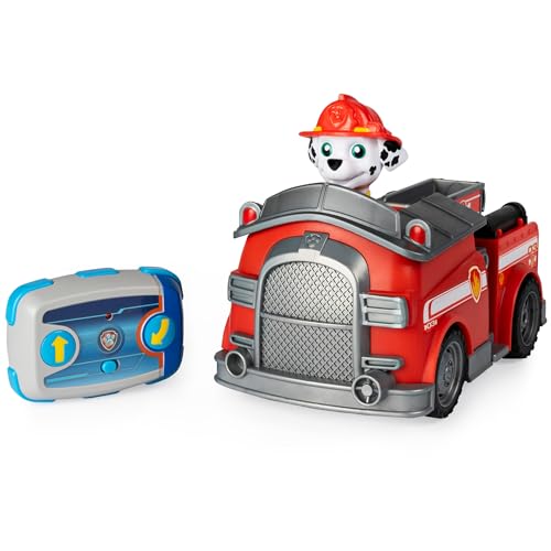 Paw Patrol, Marshall Remote Control Fire Truck with 2-Way Steering, for Kids Aged 3 and Up