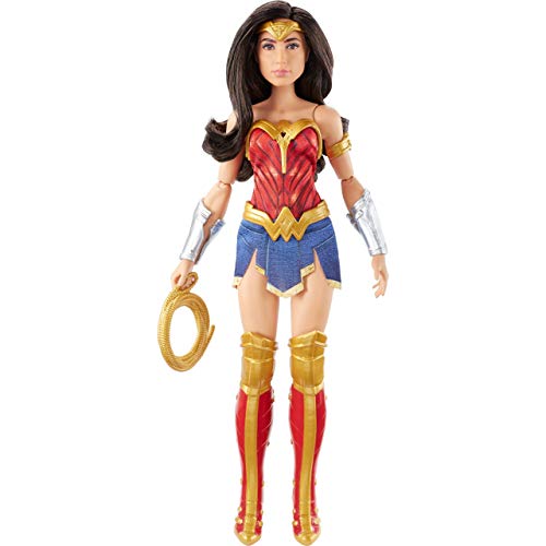Mattel Wonder Woman 1984 Wonder Woman Doll 12-in Wearing Superhero Fashion and Accessories, with Lasso, for 6 Year Olds and Up