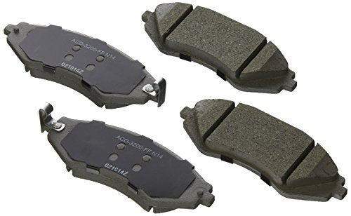 ACDelco 14D1035CH Advantage Ceramic Front Disc Brake Pad Set