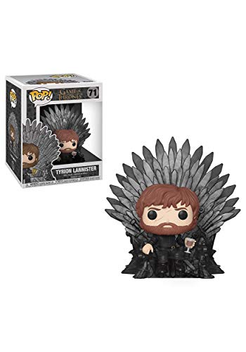 Funko POP! Deluxe: Game 0: Tyrion Lannister Sitting on Iron Throne Collectible Figure - Game of Thrones - Collectible Vinyl Figure - Gift Idea - Official Merchandise - for Kids Adults - TV Fans
