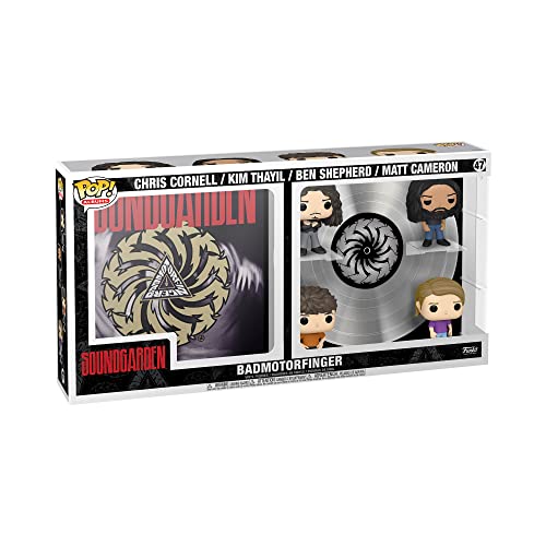 Funko Pop! Albums Deluxe: Soundgarden - Badmotorfinger, Chris Cornell, Kim Thayil, Ben Shepherd, Matt Cameron