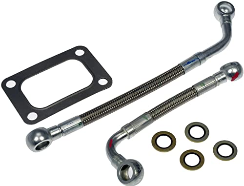 Dorman 667-050 Turbocharger Coolant Supply/Return Line Kit Compatible with Select Dodge/Ram Models