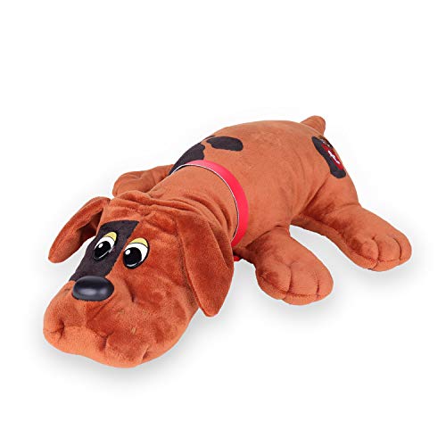 Basic Fun Pound Puppies Classic Stuffed Animal Plush Toy - Great Gift for Girls Boys - 17" - Red with Black Spots