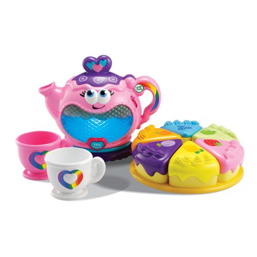 LeapFrog Musical Rainbow Tea Party Frustration Free Packaging , Pink
