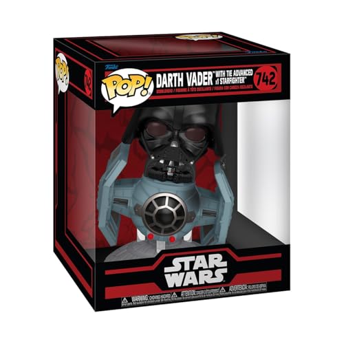 Funko Pop! Rides Deluxe: Star Wars: Star Wars Darkside - Darth Vader with TIE Advanced x1 Starfighter