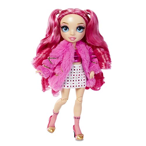 Rainbow High Stella Monroe Fuchsia Hot Pink Fashion Doll with 2 Doll Outfits to Mix Match and Doll Accessories, Great Gifts for Kids 6-12 Years Old