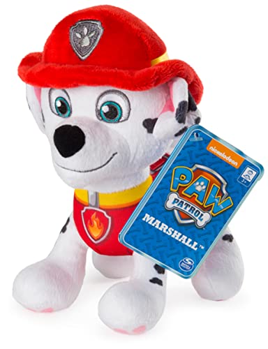 Paw Patrol – 8" Marshall Plush Toy, Standing Plush with Stitched Detailing, for Ages 3 and up