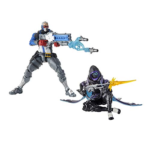 Hasbro Toys Overwatch Ultimates Series Soldier: 76 Shrike Ana Skin Dual Pack 6" Collectible Action Figures