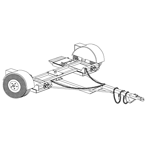 The Trailer Parts Outlet - 1000 - Heavy Duty Car Dolly DIY Master Plan - 19 How-to Steps w/Blueprint