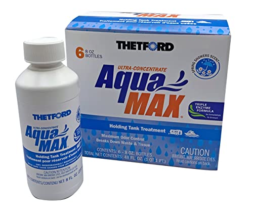 Thetford 96634 Aquamax Spring Showers 6-8 Oz, No Color, 48 Fl Oz Pack of 1