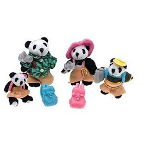 Furryville Family Moments Playset - Pandafords on Vacation