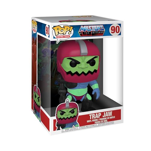 Funko POP Jumbo Retro Toys: Master's of The Universe - 10" Trapjaw, Multicolor, Standard 56200