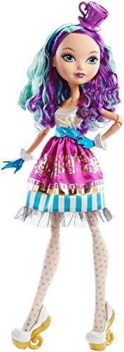 Mattel Ever After High Way Too Wonderland Madeline Hatter Doll, 17"