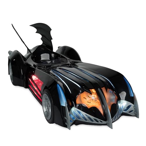 McFarlane Toys - DC Multiverse Batmobile Batman Robin 24.5in Long Vehicle with Lights and Sound