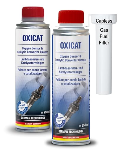 OXICAT- Oxygen Sensor Catalytic Converter Cleaner-Engine, Fuel Exhaust- Pack of 2 FOR PREVENTIVE MAINTENANCE