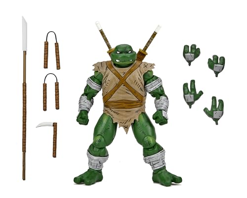 NECA Collectible Teenage Mutant Ninja Turtles Mirage Comics - 7" Scale Action Figure - Michelangelo The Wanderer