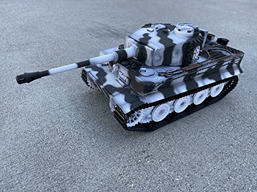 TaiGen Hobby Plastic Edition 2.4Ghz 116 German Tiger 1 Late Version Airsoft Battle Tank RC RTR