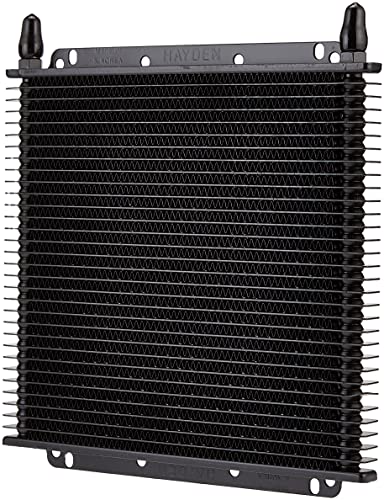 Hayden Automotive 689 Universal Add-On 11.6 x 11 x 0.75 Auxiliary Transmission Cooler To Enhance Towing Capacity Not A Direct OE Replacement Unit
