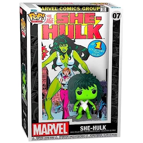 Funko The Amazing Spider-Man Black Suit Pop! in Comic Book Display Case - Limited Edition Exclusive She-Hulk Comic 07